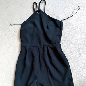 TOPSHOP black mini romper